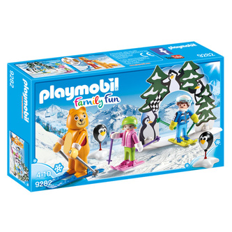 Lyžařská škola Playmobil Zimní sporty, 38 dílků
