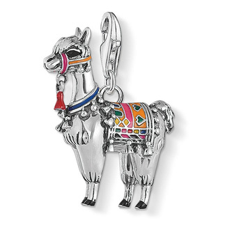 Přívěsek \"Lama\" Thomas Sabo 1694-664-7, Charm Club, 925 Sterling silver, blackened, cold