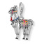 Přívěsek \"Lama\" Thomas Sabo 1694-664-7, Charm Club, 925 Sterling silver, blackened, cold