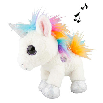 Plyšák se zvukem Ylvi and the Minimoomis Naya, zvukový efekt