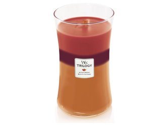 Svíčka Trilogy WoodWick Podzimní sklizeň, 609.5 g