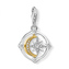 Přívěsek \"Pohyblivý měsíc a hvězda\" Thomas Sabo 1815-414-7, Charm Club, 925 Sterling silver, 18k yellow gold