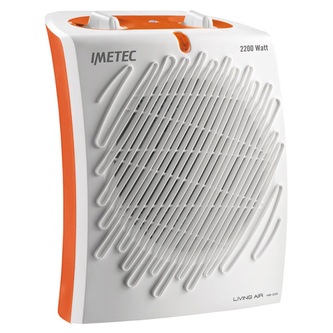 Horkovzdušný ventilátor Imetec 23,5 x 17 x 30 cm, barva oranžová