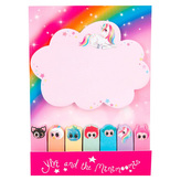 Samolepící bločky Ylvi and the Minimoomis 8 ks, barevné