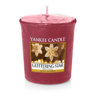 Svíčka ve skleněné dóze Yankee Candle Zářivá hvězda, 104 g