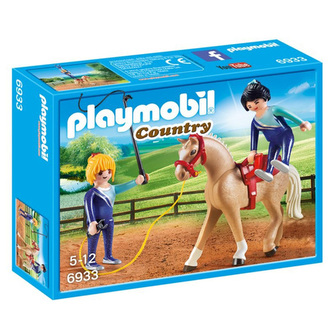 Drezúra Playmobil Jezdecký dvůr, 10 dílků