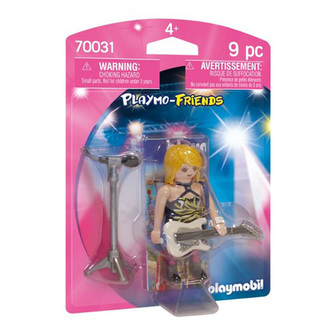 Rocková hvězda Playmobil Život ve městě, 9 dílků