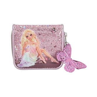 Peněženka Fantasy Model Víla, světle růžová s flitry