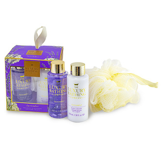 Dámská koupelová sada Grace Cole Levandule, 3-dílná