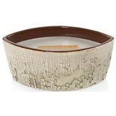 Sviečka keramická dekoratívna váza WoodWick Oheň v krbe, 425.2 g