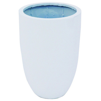 Květináč Europalms Květináč hliník-laminát, 49cm, lesklý-bílý