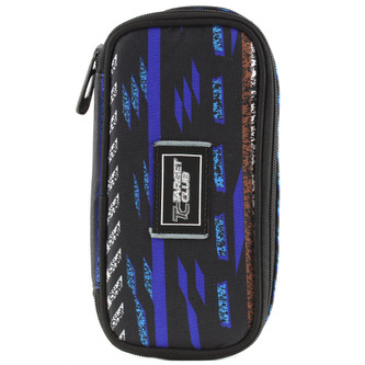 Školní penál Target jednopatrový, pruhovaný