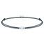 Náramek \"Bílý kámen\" Thomas Sabo LS0106-401-5-L20v, Sterling Silver, 925 Sterling silver, zir