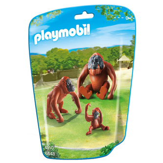 Orangutani s mládětem Playmobil 3 figurky