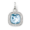 Přívěsek \"Světle modrý kámen\" Thomas Sabo PE687-059-1, Sterling Silver, 925 Sterling silver, synthetic