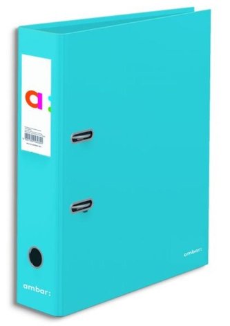 Segregator A4 7cm z dźwignią niebieski AMBAR