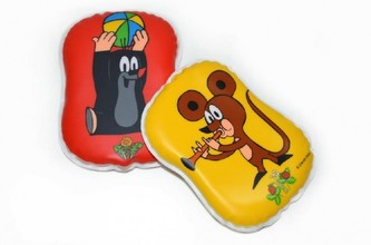 Pískací polštářek Krtek 9x12cm 6 druhů (1ks v sáčku)