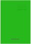 Zeszyt A5/32K kratka PP Green (4szt) NARCISSUS