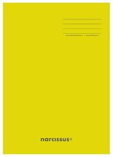 Zeszyt A5/16K kratka PP Yellow (4szt) NARCISSUS