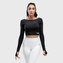 Sportovní Top Warrior Black - Squat Wolf - Velikost XS