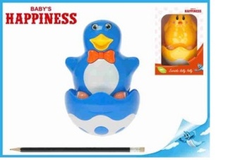 Zvířátko Roly Poly 16cm Baby´s Happiness, 2 druhy 6m+ (1ks v krabičce)