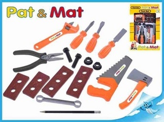 Sada nářadí Pat a Mat 16 ks, 2 druhy v krabičce