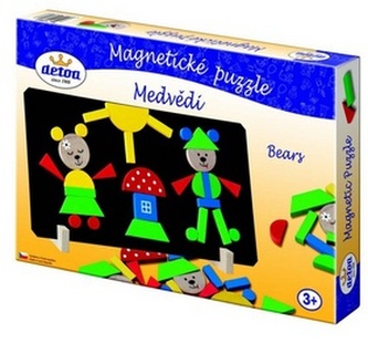 Magnetické puzzle Medvede