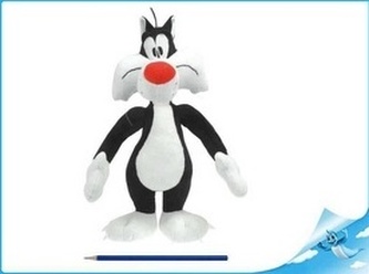 Sylvester plyšový stojící