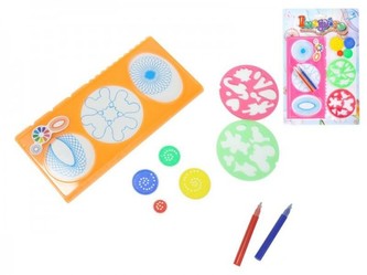 Inspiro plast 23x11cm, 3 barvy, na kartě - 1 kus