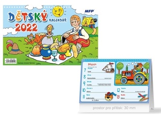 Dětský 2022 - stolní kalendář