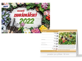 Zahrádkářský 2022 - stolní kalendář