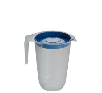 Džbán plast s víkem 12x16cm 1l