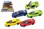 Auto Kinsmart Chevrolet Camaro ZL1 1:38 kov/plast 12,5cm 4 barvy na zpětné natažení 12ks v boxu