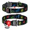 Obojek nylonový Waudog DC Justice League Fastex QR (24-40cm/2cm)