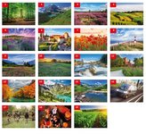 Kalendarz 2022 Trójdzielny mix ANIEW