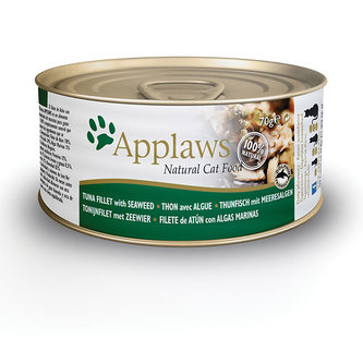 Applaws konzerva Cat Tuňák s mořskými řasami 70g