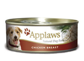 Applaws konzerva Dog Kuřecí prsa 156g