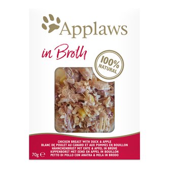 Applaws kapsička Cat Kuřecí s kachnou a jablkem 70g LIMITED
