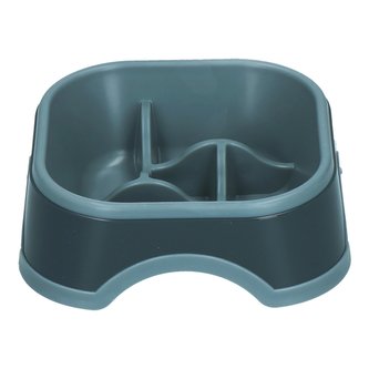 Zpomalovací miska Eat Slow Amaze Pinwheel šedá 16cm