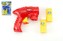 Pistole bublifuk plast 15cm asst 2 barvy na kartě