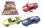 Auto Kinsmart 2006 Ford Mustang GT 1:38 12,5 cm kov/plast 4 farby na spätné natiahnutie 12ks v boxe