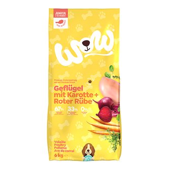 WOW Drůbeží Junior granule 6kg