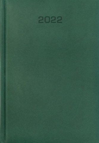 Kalendarz 2022 Dzienny A4 Vivella zielony
