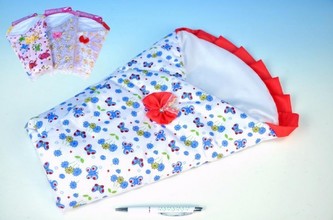 Zavinovačka pro panenku do postýlky/kočárku 45cm mix barev v sáčku