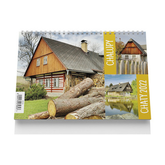 Chaty a chalupy 2022 - stolní kalendář