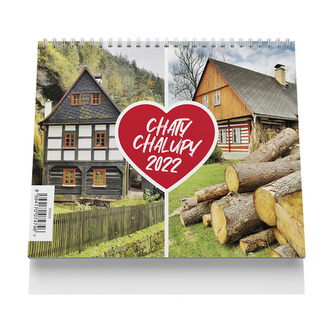 Chaty a chalupy 2022 - stolní kalendář