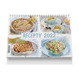 Recepty 2022 - stolní kalendář