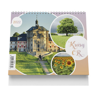 Krásy ČR 2022 - stolní kalendář