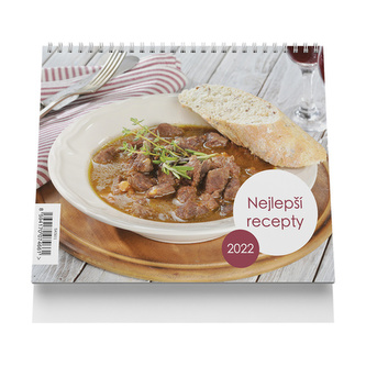 Nejlepší recepty 2022 - stolní kalendář