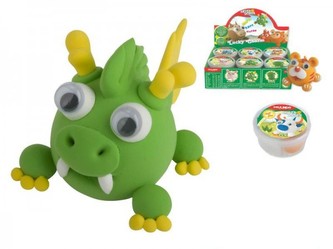 Tvořivá hmota Paulinda Lucky zvířátka 4v1 40g 12 druhů v kelímku  v dbx - 1 kus